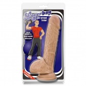 Смуглый фаллоимитатор Your Personal Trainer - 22,9 см. - Blush Novelties