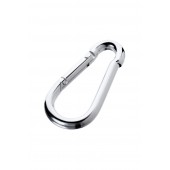 Серебристый карабин TOYFA Metal - ToyFa - купить с доставкой в Волгограде