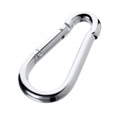 Серебристый карабин TOYFA Metal - ToyFa - купить с доставкой в Волгограде