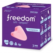 Женские гигиенические тампоны без веревочки FREEDOM normal - 3 шт. - Freedom - купить с доставкой в Волгограде