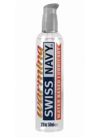 Разогревающий лубрикант на водной основе Swiss Navy Warming Lube - 59 мл. - Swiss navy - купить с доставкой в Волгограде