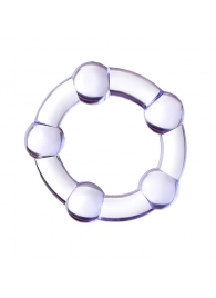 Фиолетовое эрекционное кольцо A-Toys - A-toys - в Волгограде купить с доставкой