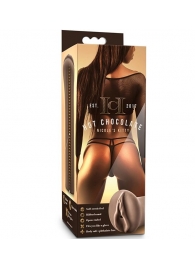 Коричневый мастубратор-вагина Nicole s Kitty - Blush Novelties - в Волгограде купить с доставкой
