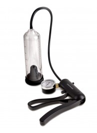Вакуумная мужская помпа с датчиком давления Pro-Gauge Power Pump - Pipedream - в Волгограде купить с доставкой