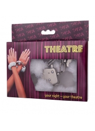 Наручники с белой меховой опушкой - ToyFa - купить с доставкой в Волгограде