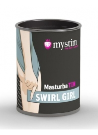 Компактный мастурбатор MasturbaTIN Swirl Girl - MyStim - в Волгограде купить с доставкой