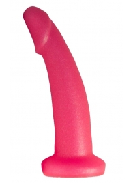 Розовый плаг-массажёр для простаты - 13,5 см. - LOVETOY (А-Полимер) - в Волгограде купить с доставкой