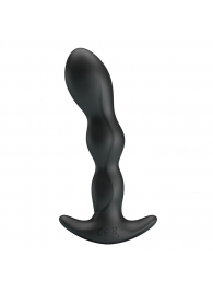 Черный анальный стимулятор простаты с вибрацией Special Anal Massager - 14,5 см. - Baile - в Волгограде купить с доставкой