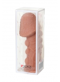Насадка на фаллос с пузыриками, венками и ребристостью KOKOS Extreme Sleeve 09 - 12,7 см. - KOKOS - в Волгограде купить с доставкой