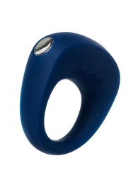 Синее эрекционное кольцо на пенис Satisfyer Ring 2 - Satisfyer - в Волгограде купить с доставкой