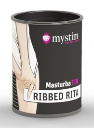 Компактный мастурбатор MasturbaTIN Ribbed Rita - MyStim - в Волгограде купить с доставкой