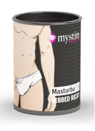 Компактный мастурбатор MasturbaTIN Ribbed Ricky - MyStim - в Волгограде купить с доставкой
