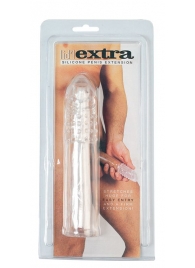 Насадка-удлинитель из прозрачного силикона LIDL EXTRA SILICONE PENIS EXTENSION - Seven Creations - в Волгограде купить с доставкой
