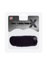 Черная веревка для связывания BONDX LOVE ROPE - 10 м. - Dream Toys - купить с доставкой в Волгограде