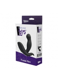 Черный вибромассажер простаты PROSTATE HERO - Dream Toys - в Волгограде купить с доставкой