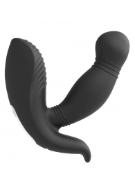 Черный вибромассажер простаты PROSTATE HERO - Dream Toys - в Волгограде купить с доставкой
