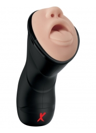 Мастурбатор-ротик Deep Throat Vibrating Stroker - Pipedream - в Волгограде купить с доставкой