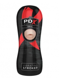 Мастурбатор-ротик Vibrating Oral Stroker - Pipedream - в Волгограде купить с доставкой