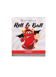 Стимулирующий презерватив-насадка Roll   Ball Cherry - Sitabella - купить с доставкой в Волгограде