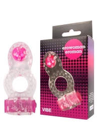Прозрачное эрекционное кольцо Erowoman-Eroman - Erowoman-Eroman - в Волгограде купить с доставкой