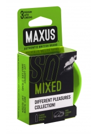 Презервативы в железном кейсе MAXUS Mixed - 3 шт. - Maxus - купить с доставкой в Волгограде