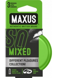 Презервативы в железном кейсе MAXUS Mixed - 3 шт. - Maxus - купить с доставкой в Волгограде