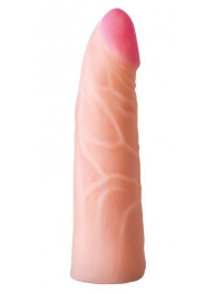 Фаллическая насадка на трусики харнесс - 17,5 см. - LOVETOY (А-Полимер) - купить с доставкой в Волгограде