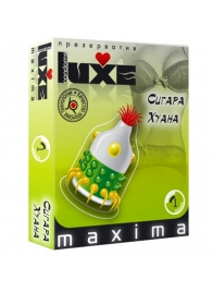 Презерватив LUXE Maxima  Сигара Хуана  - 1 шт. - Luxe - купить с доставкой в Волгограде