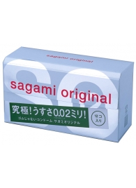 Ультратонкие презервативы Sagami Original - 12 шт. - Sagami - купить с доставкой в Волгограде