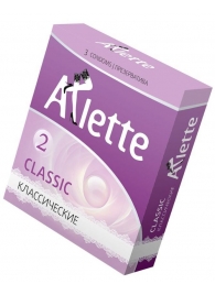 Классические презервативы Arlette Classic - 3 шт. - Arlette - купить с доставкой в Волгограде