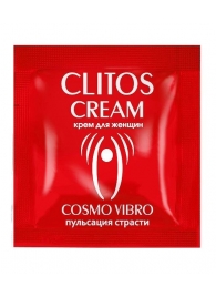 Пробник возбуждающего крема для женщин Clitos Cream - 1,5 гр. - Биоритм - купить с доставкой в Волгограде