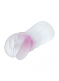 Прозрачный реалистичный мастурбатор Juicy Pussy Crystal Rose - ToyFa - в Волгограде купить с доставкой