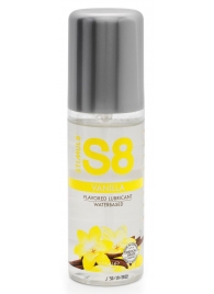 Лубрикант на водной основе Stimul8 Flavored Lube с ванильным ароматом - 125 мл. - Stimul8 - купить с доставкой в Волгограде