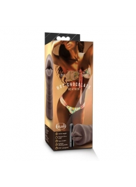 Коричневый мастурбатор-ротик Heather - Blush Novelties - в Волгограде купить с доставкой