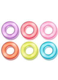 Набор из 6 эрекционных колец King of the Ring - Blush Novelties - в Волгограде купить с доставкой