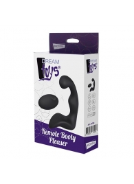 Черный вибромассажер простаты REMOTE BOOTY PLEASER - Dream Toys - в Волгограде купить с доставкой