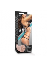 Телесный мастурбатор-ротик Angie - Blush Novelties - в Волгограде купить с доставкой