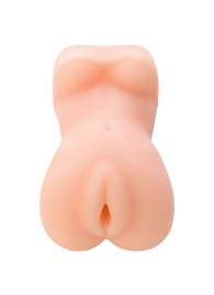 Телесный мастурбатор в виде женской фигурки - Toyfa Basic - в Волгограде купить с доставкой
