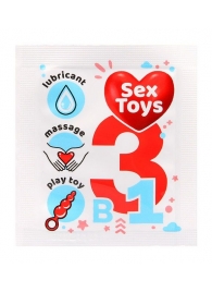 Гель-лубрикант на водной основе Sex Toys - 4 гр. - Биоритм - купить с доставкой в Волгограде