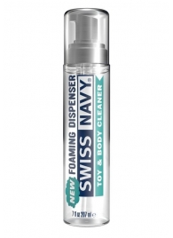 Очищающая пенка для игрушек и тела Swiss Navy Toy   Body Cleaner Foamer - 207 мл. - Swiss navy - купить с доставкой в Волгограде