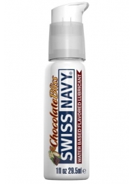 Лубрикант с ароматом шоколада Swiss Navy Chocolate Bliss Lube - 29,5 мл. - Swiss navy - купить с доставкой в Волгограде
