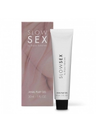 Лубрикант на водной основе Slow Sex Anal Play Gel - 30 мл. - Bijoux Indiscrets - купить с доставкой в Волгограде