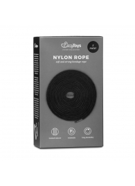 Черная веревка для бондажа Easytoys Bondage Rope - 5 м. - Easy toys - купить с доставкой в Волгограде