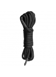 Черная веревка для бондажа Easytoys Bondage Rope - 5 м. - Easy toys - купить с доставкой в Волгограде