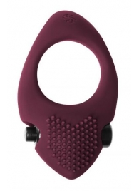 Бордовое эрекционное виброкольцо Pure Passion Sunset - Lola Games - в Волгограде купить с доставкой