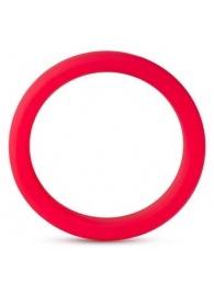 Красное эрекционное кольцо Silicone Go Pro Cock Ring - Blush Novelties - в Волгограде купить с доставкой