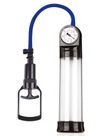 Прозрачная вакуумная помпа Sex Expert с манометром - Sex Expert - в Волгограде купить с доставкой