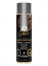 Лубрикант с ароматом шоколада JO GELATO DECADENT DOUBLE CHOCOLATE - 120 мл. - System JO - купить с доставкой в Волгограде