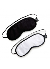 Набор из двух масок на глаза Soft Blindfold Twin Pack - Fifty Shades of Grey - купить с доставкой в Волгограде