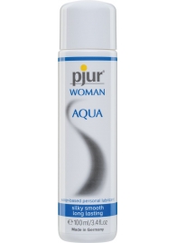Лубрикант на водной основе pjur WOMAN Aqua - 100 мл. - Pjur - купить с доставкой в Волгограде
